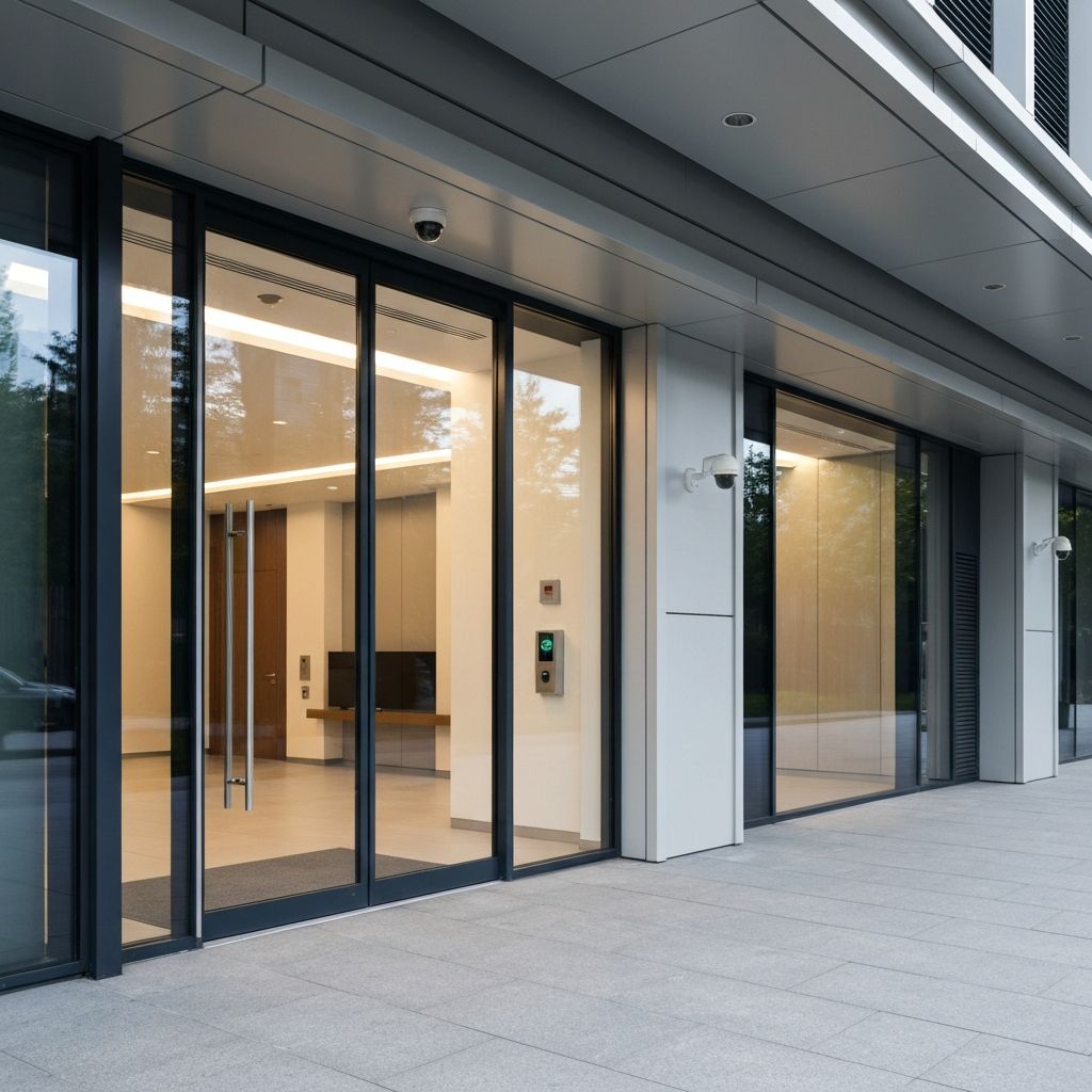 Sicherheitskonzept für Bürokomplex