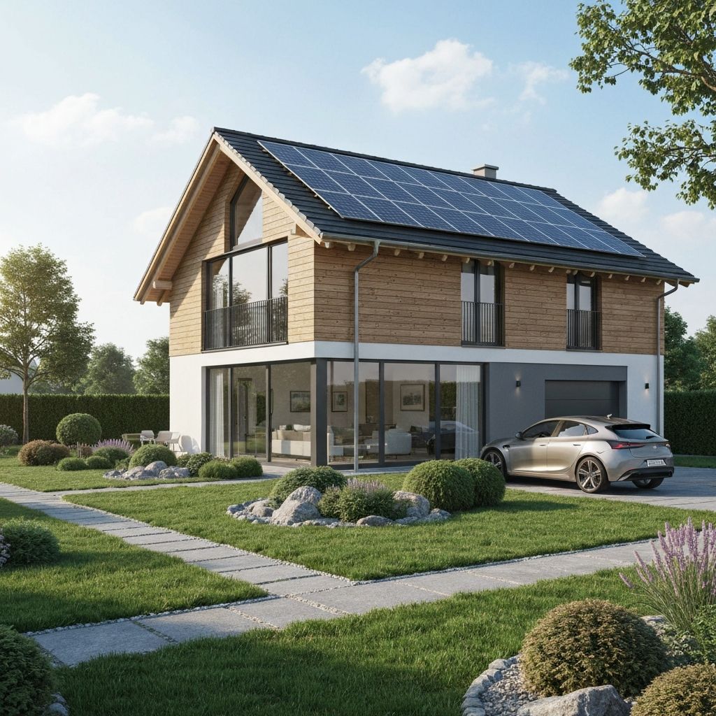 Energieautarkes Einfamilienhaus in NÖ